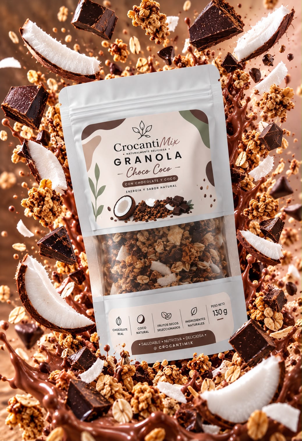 Granola Choco Coco de Crocantimix